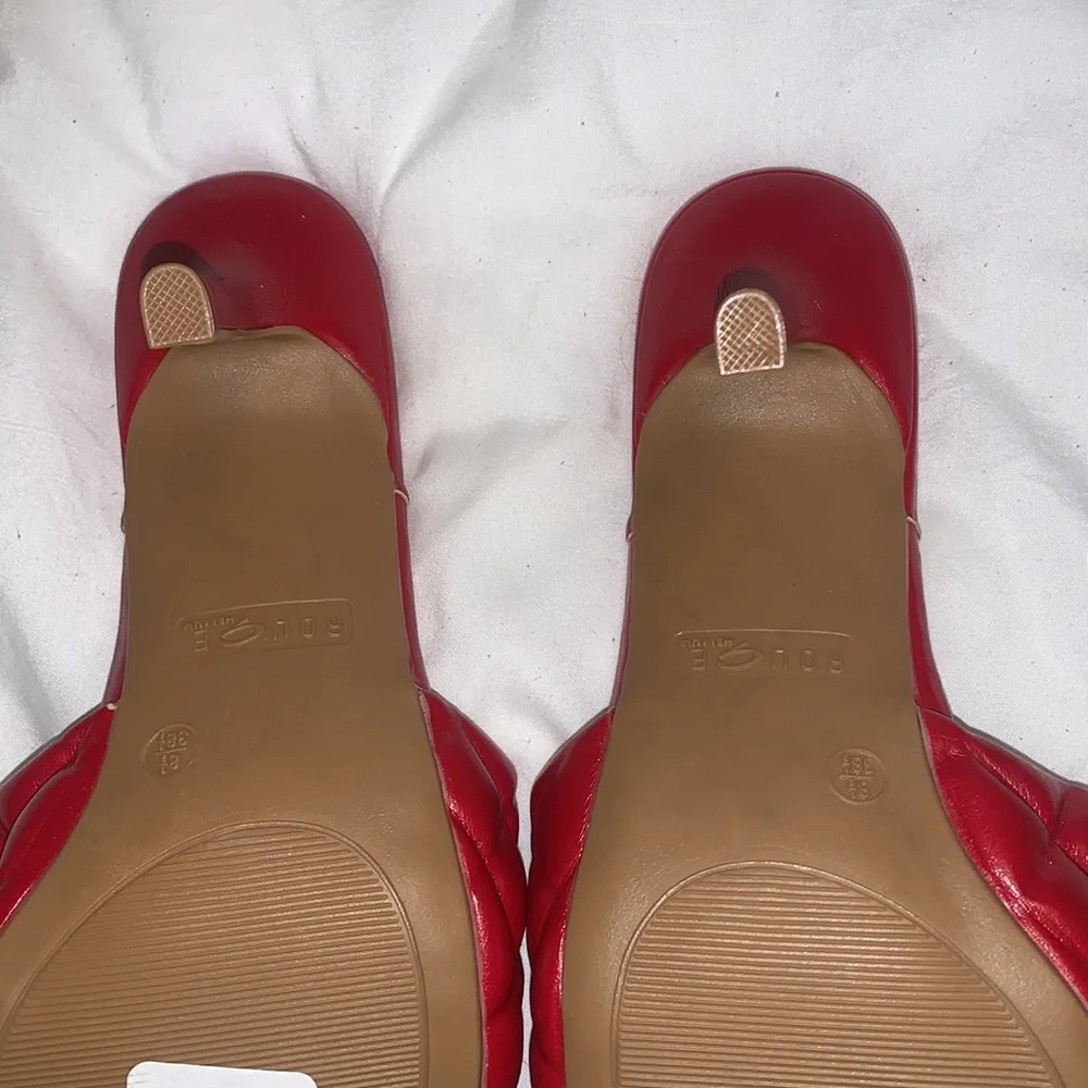 Red Rogue heels - Picture 2 of 3